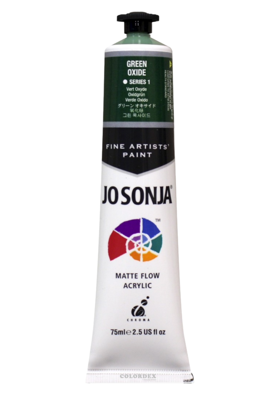 조소냐 아크릴 물감 75ml S1-113번 Green Oxide 그린옥사이드