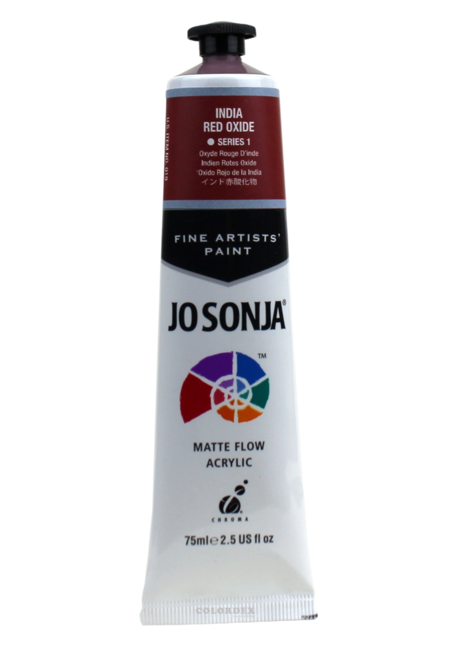 조소냐 아크릴 물감 75ml S1-114번 Indian Red Oxide 인디안레드옥사이드