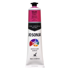 조소냐 아크릴 물감 75ml S1-142번 Brilliant Magenta 브릴런트 마젠타