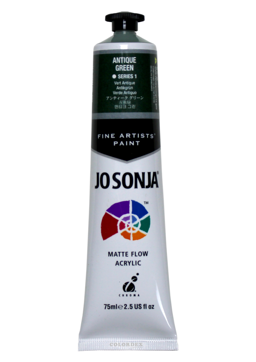 조소냐아크릴물감 75ml S1-141번 Antique Green 앤티그 그린