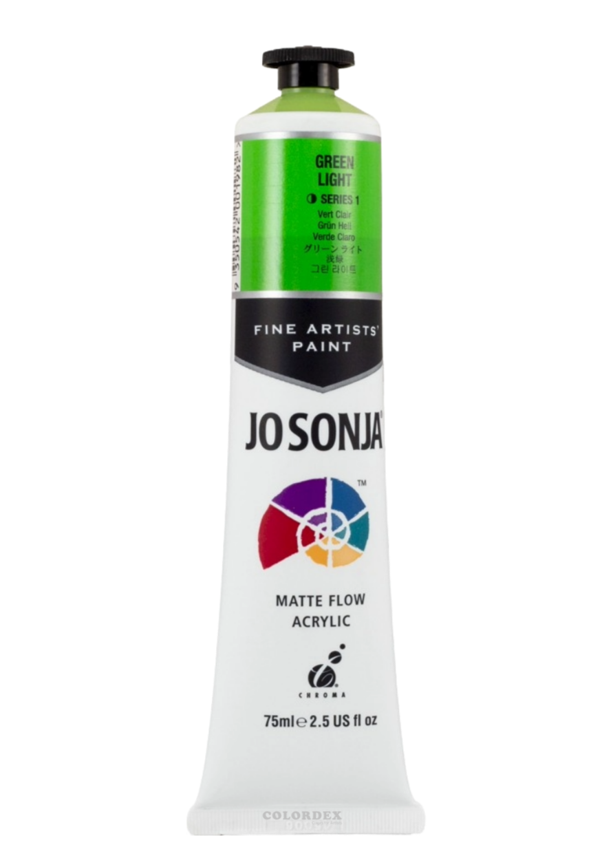 조소냐아크릴물감 75ml S1-145번 Green Light 그린 라이트