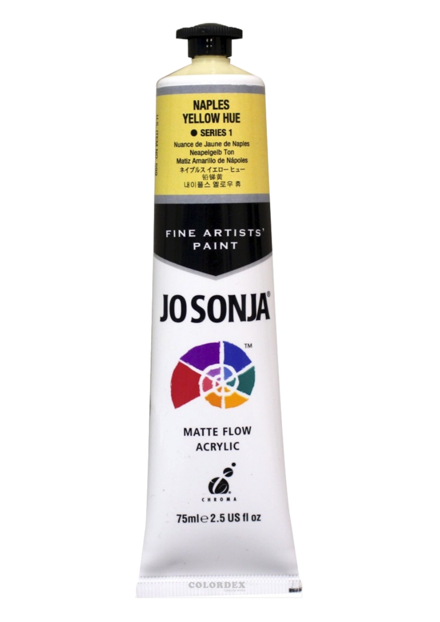조소냐아크릴물감 75ml S1-149번 Naples yellow hue 내이플스 옐로우 휴