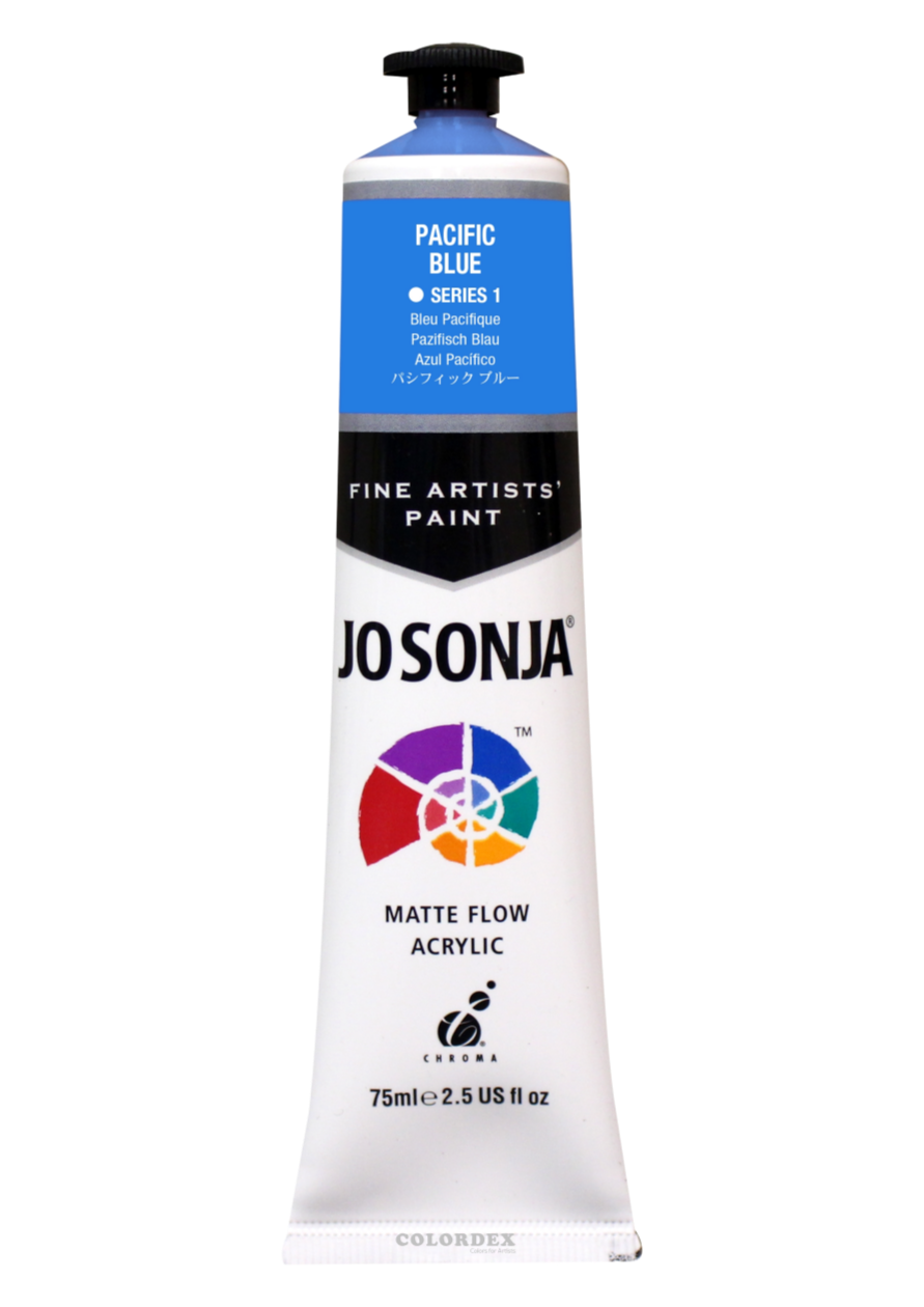 조소냐아크릴물감 75ml S1-151번 Pacific Blue 퍼시픽 블루