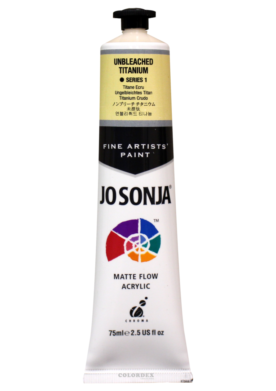 조소냐아크릴물감 75ml S1-154번 Unbleached Titanium 언블리취드 티냐늄