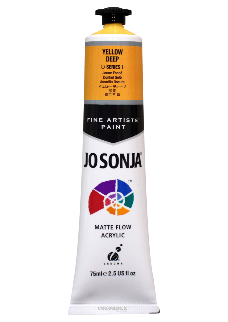 조소냐아크릴물감 75ml S1-155번 Yellow Deep 옐로우딥