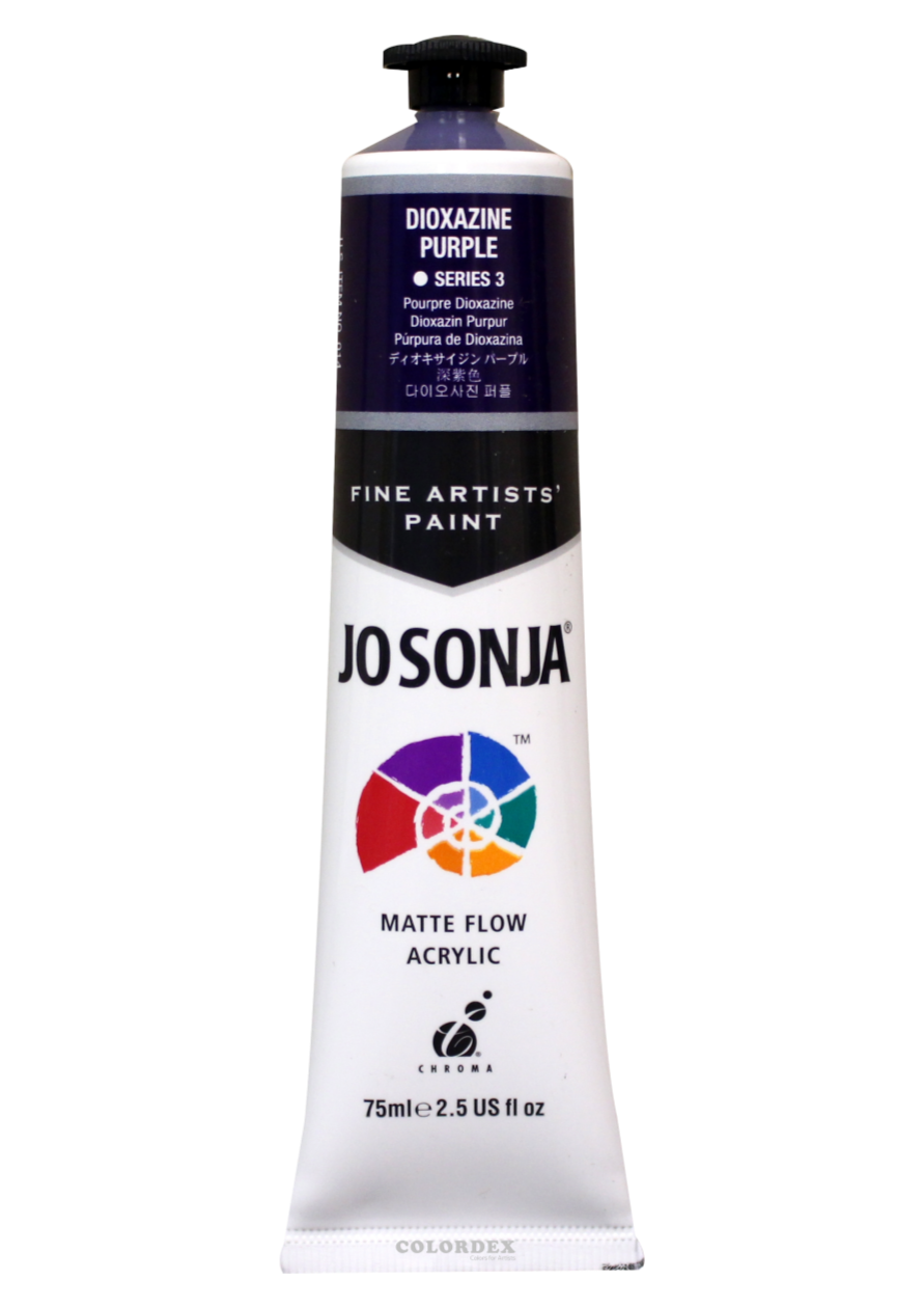 조소냐아크릴물감 75ml S3-606번 Diox Purple 다이오사진 퍼플