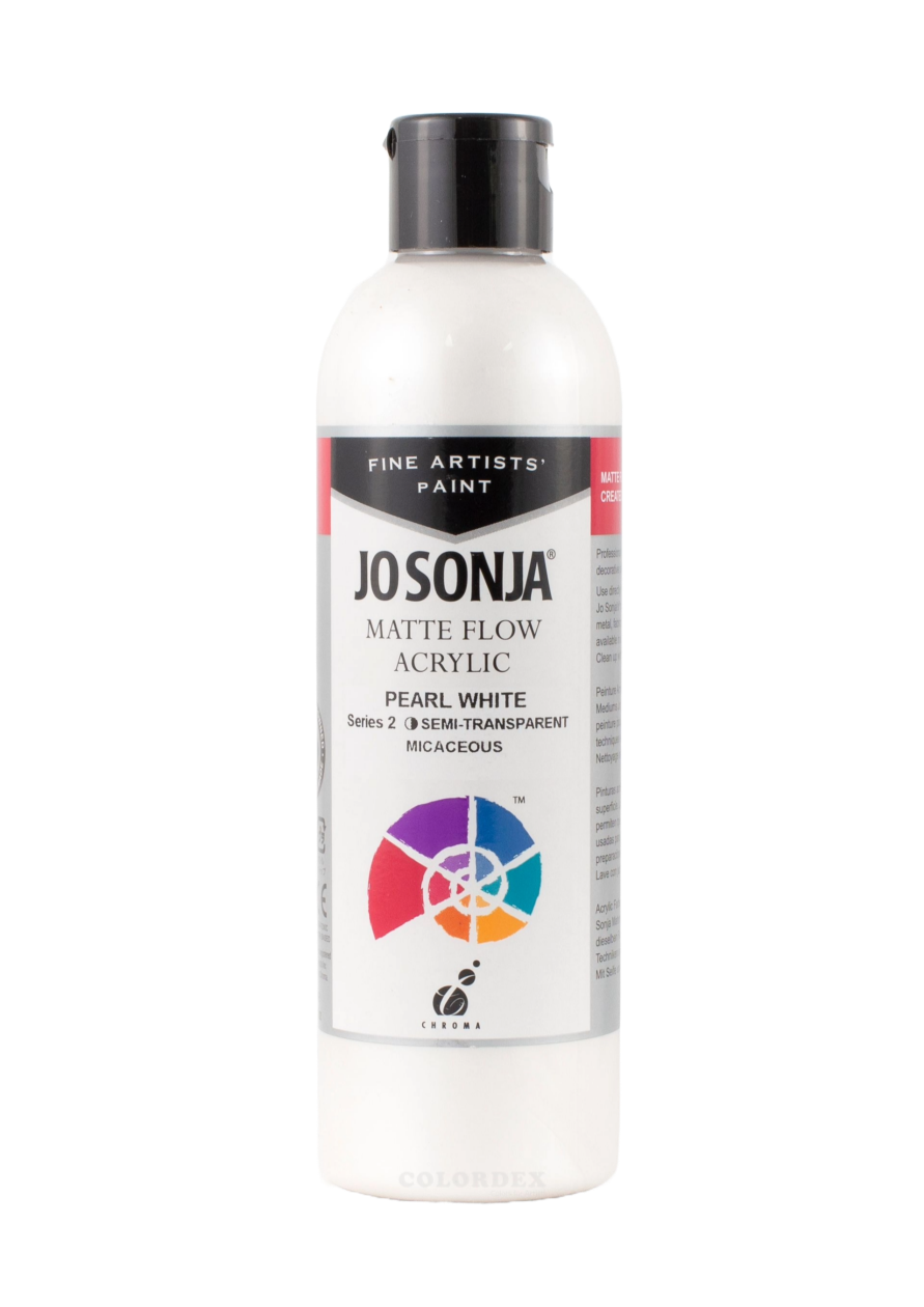 조소냐아크릴물감 250ml S2-695번 Pearl White 펄 화이트