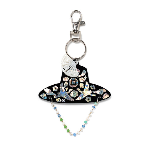 굿즈 전통모자키링만들기 갓키링 아크릴열쇠고리 자개키링만들기세트