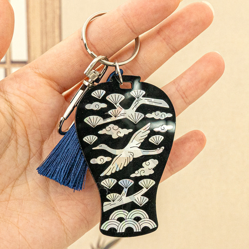 민화샵 자개스티커키링 전통문화