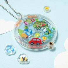 민화샵 아크릴 지구 쉐이커 키링